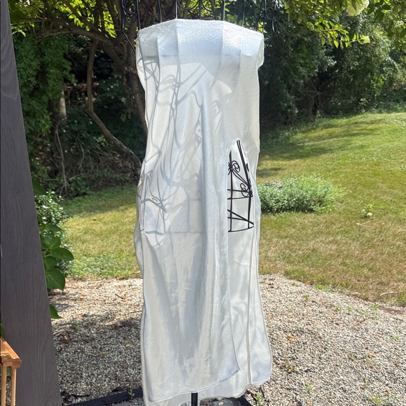 silence + noise Dresses & Skirts - Urban outfitters strapless, high slit dress